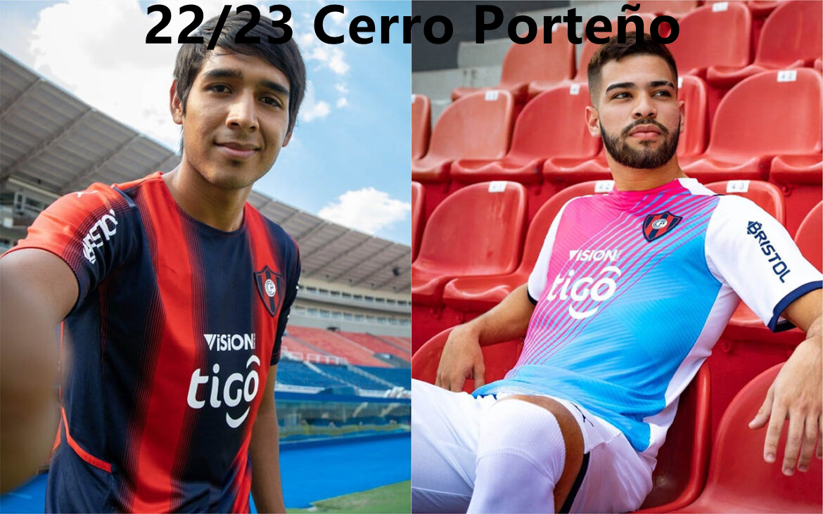 

2022 2023 Club Cerro Porteño soccer Men' T-Shirts jerseys 22 23 Cerro_Porteno home -XXL, Blue