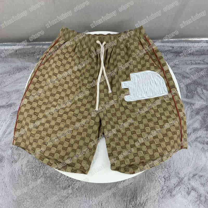 

22ss Mens women designer Shorts pants Jacquard fabric Embroidery Spring summer Men Webbing Pant Casual letter Trousers xinxinbuy S-XL, Multi