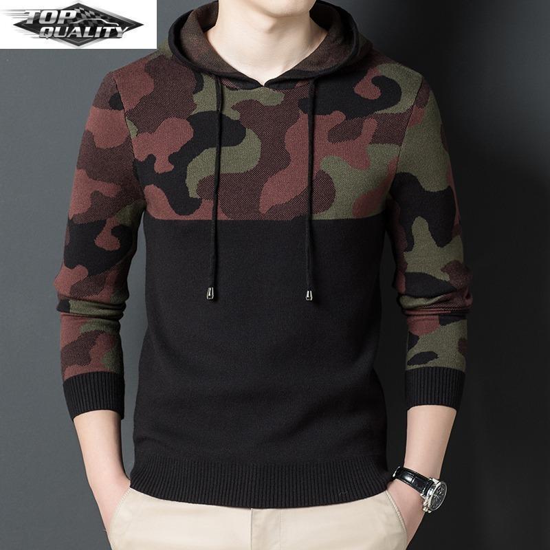 

Men's Hoodies & Sweatshirts Top Grade Brand Designer Fashion Plain Classic Pullover Men Casual Camouflage Mens Clothing 2022Men's, Black