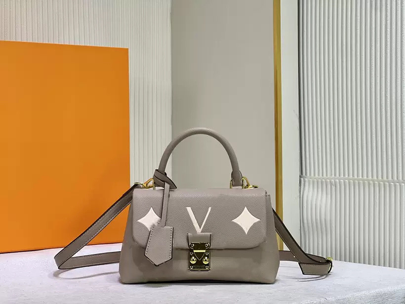 

Fashion designers women bag Madeleine BB S-lock Luxury Handbags Purses Croisette Women Brand Classic Style Ge nuine Leather Embossing Shoulder Bags, Extra shipping