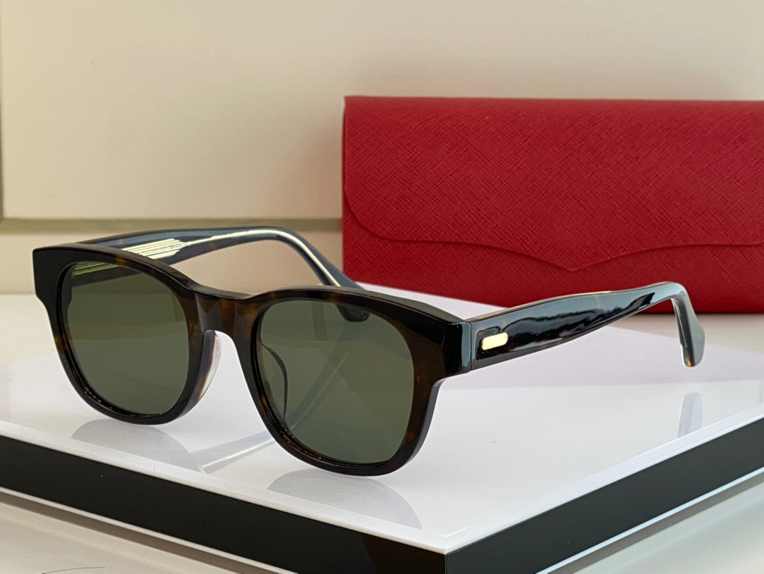 

Sunglasses For Men Women Summer 0277 Style Anti-Ultraviolet Retro Plate Full Frame Random Box