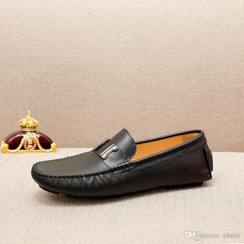 

Luxury Mens Business Formal Dress Shoes Crocodile Design Pointed Toe British Style Men Wedding Party Patent Leather Shoe Size 38-45, #02