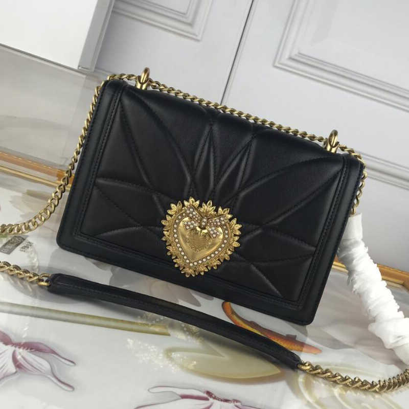 

Crossbody Bag Handbag Evening Flap Messenger Bags Genuine Leather Jewelry Heart Flip Purse Chain Shoulder Strap Top Quality, Box