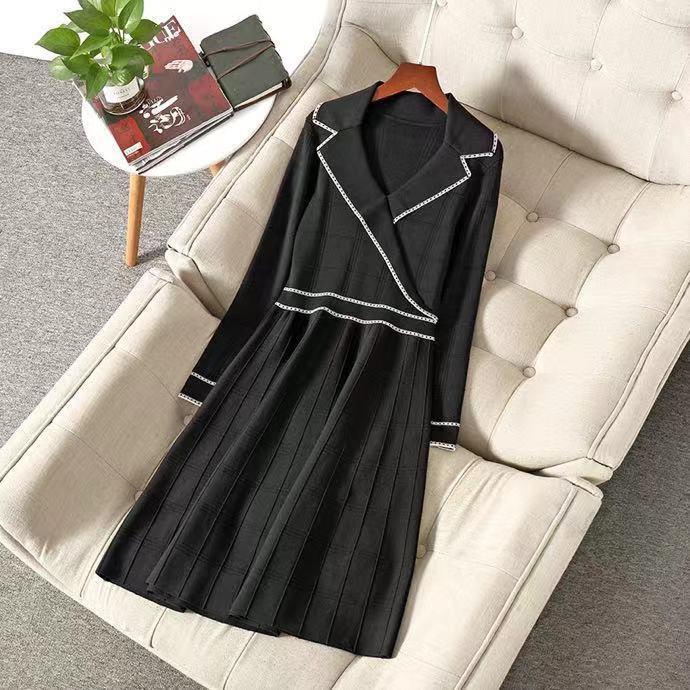 

Casual Dresses XK12662 High Quality Fashion Women 2022 Spring Dress Luxury European Design Party Style, As pic