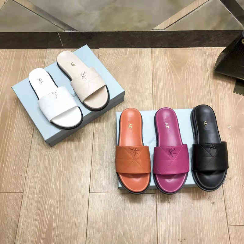 

High version three corner standard thick bottom 2022 summer style fashionable, comfortable and casual one-line slippers, Black
