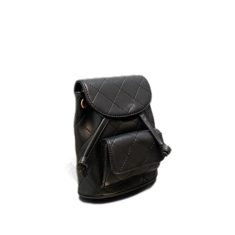 

New High Quality Leather Backpack Women Bag Designer Fashion Casual Ladies Small Shoulder Bags Solid Color Plaid Check Style, Other colors contact online customer ser