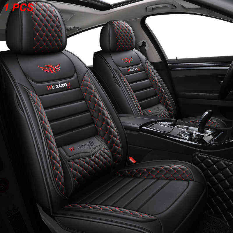 

black red leather car seat cover For suzuki jimny liana ignis vitara 2019 celerio grand vitara swift ciaz samurai accessories H220428