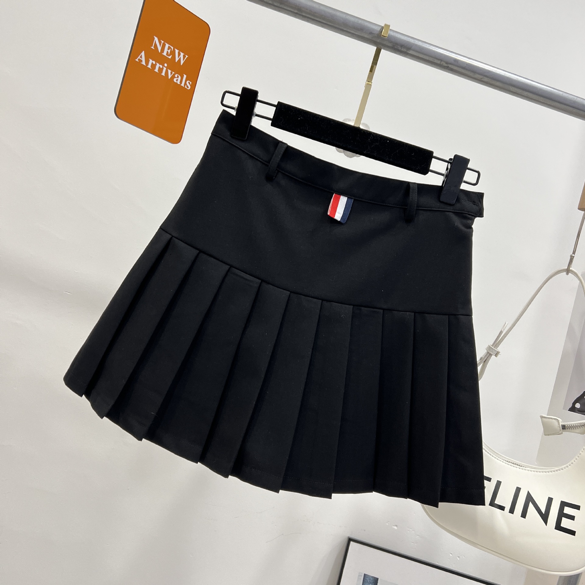 Women's Pleated Skirt New Korean Version High Waist Temperament Versatile Half Body gray A-Line Short Skirt cbv#s-xxxl-image-773771348