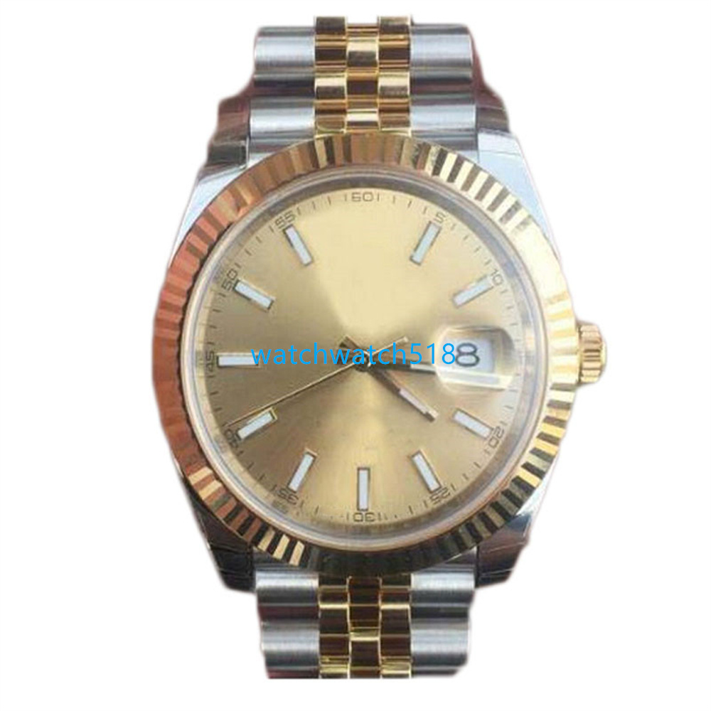 

ZZ Factory Luxury Mens Watch 41mm Steel & Yellow Gold Jubilee Stainless Steel Bracelet 126333 UNWORN Automatic Mechanical Water Proof Wristwatches