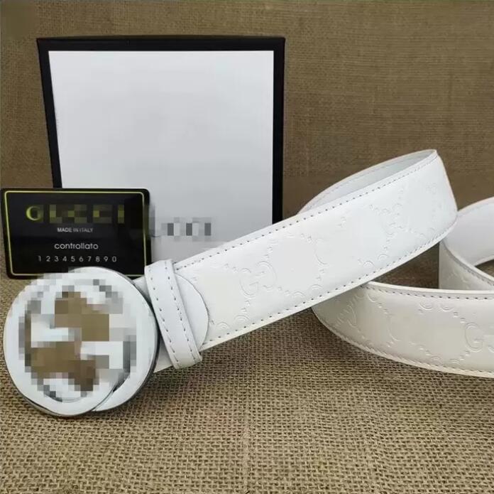 

2022 Fashion Classic Men Designers Belts Womens Mens Casual Letter Smooth GGBuckle Belt Width, 3.8cm width+box
