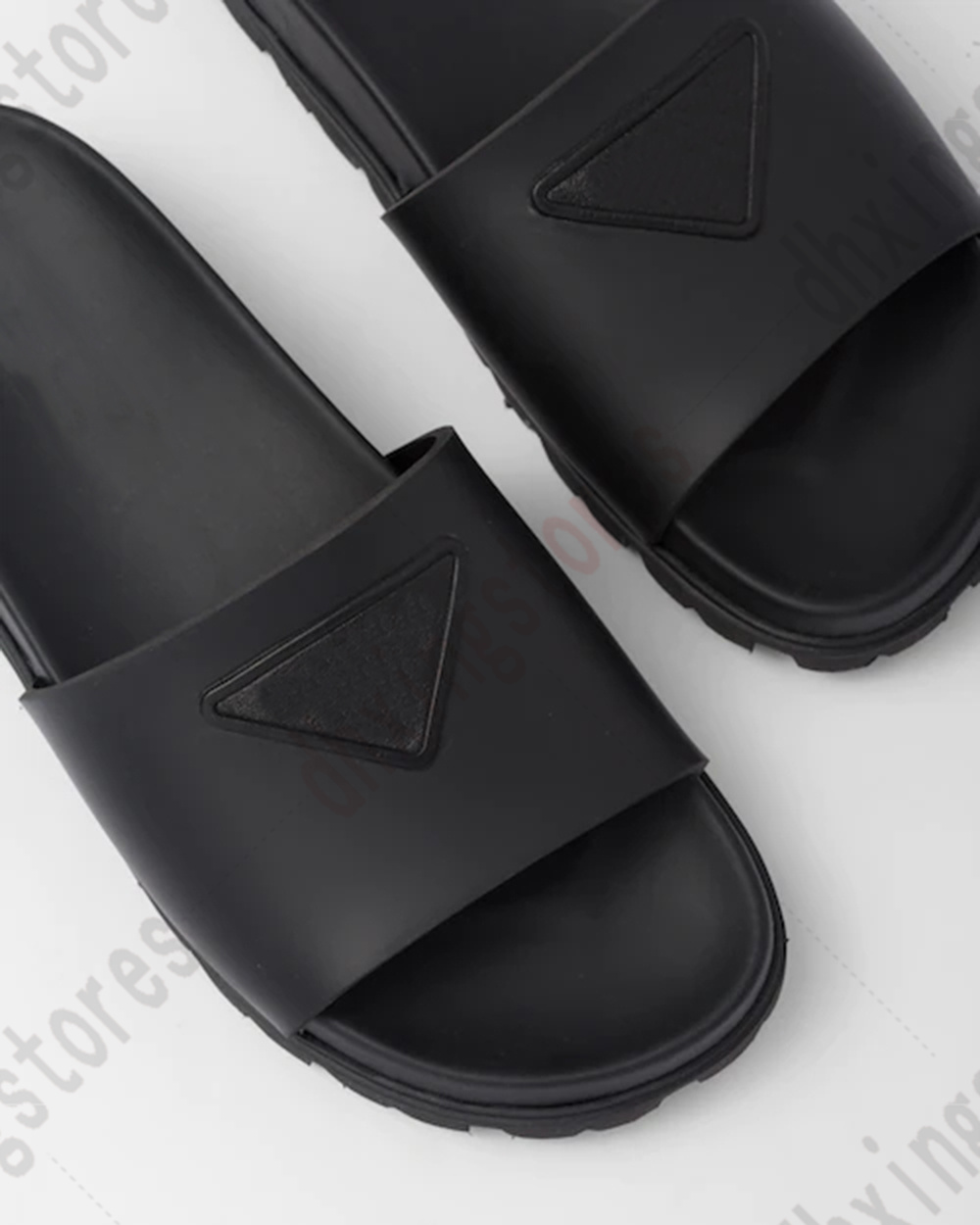 

Luxury Casual Solid Shoes Man Woman Letter P Rubber Slides Designer Shoes Slippers Women Flats Flip Flops Shoe Summer Beach Slide Sandals - LF, Box