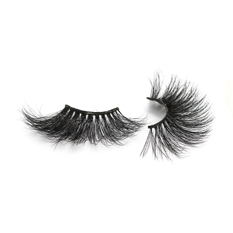 

False Eyelashes Mink 30mm Lashes Handcrafted Full Volume Dramatic Luxury 8D Custom Logo