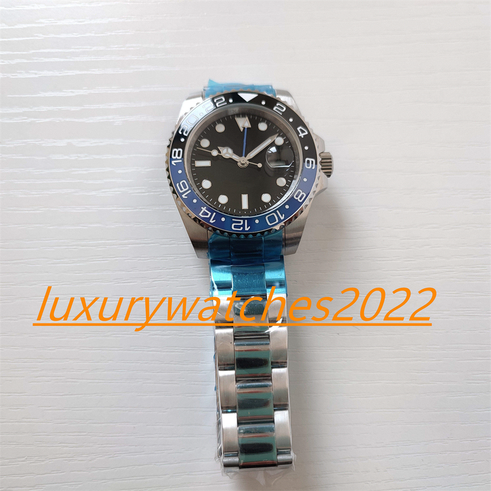 

Luxury Mens Watch 116710 BLNR Batman Blue/black Waterproof BOX/PAPER Automatic Movement Mechanical Stainless Steel Sapphire Luminous Wristwatch, Watch with waterproof