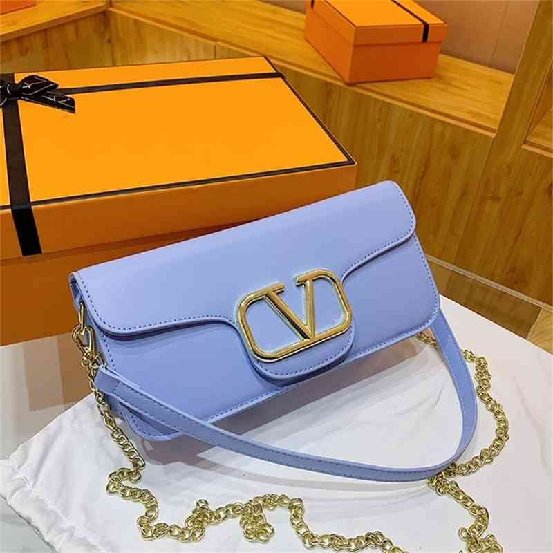 Purse Fresh and sweet bagdesigner women's small square bagdesigner urban elegant versiondesigner one shoulder leisure Pu women's bag