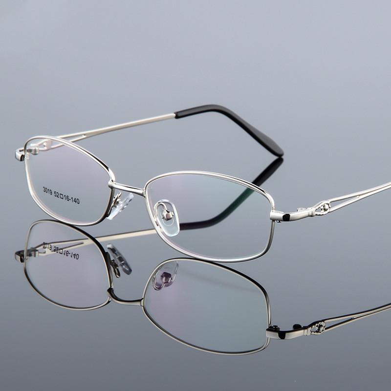 

Fashion Sunglasses Frames Arrival Women Metal Alloy Glasses Frame Ultra-light Full Rim Optical Eyeglass Colorful Eyewear TR LegsFashion