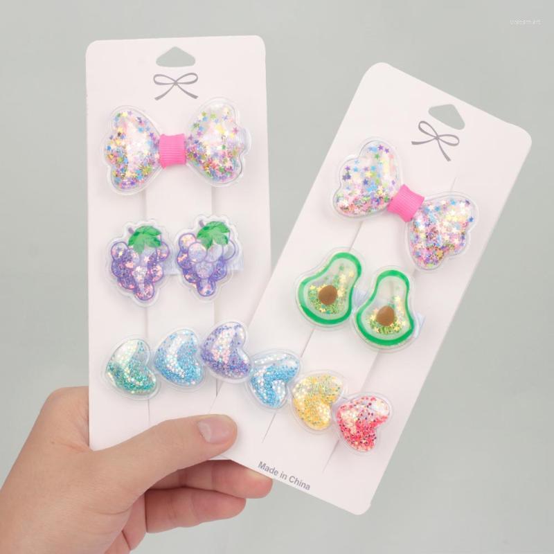 

Hair Accessories 3pcs/lot Fruit Hairclips Transparent Waterdrop Clip Children Cute Cartoon Barrettes Kids Hairpins, 3pcs 02