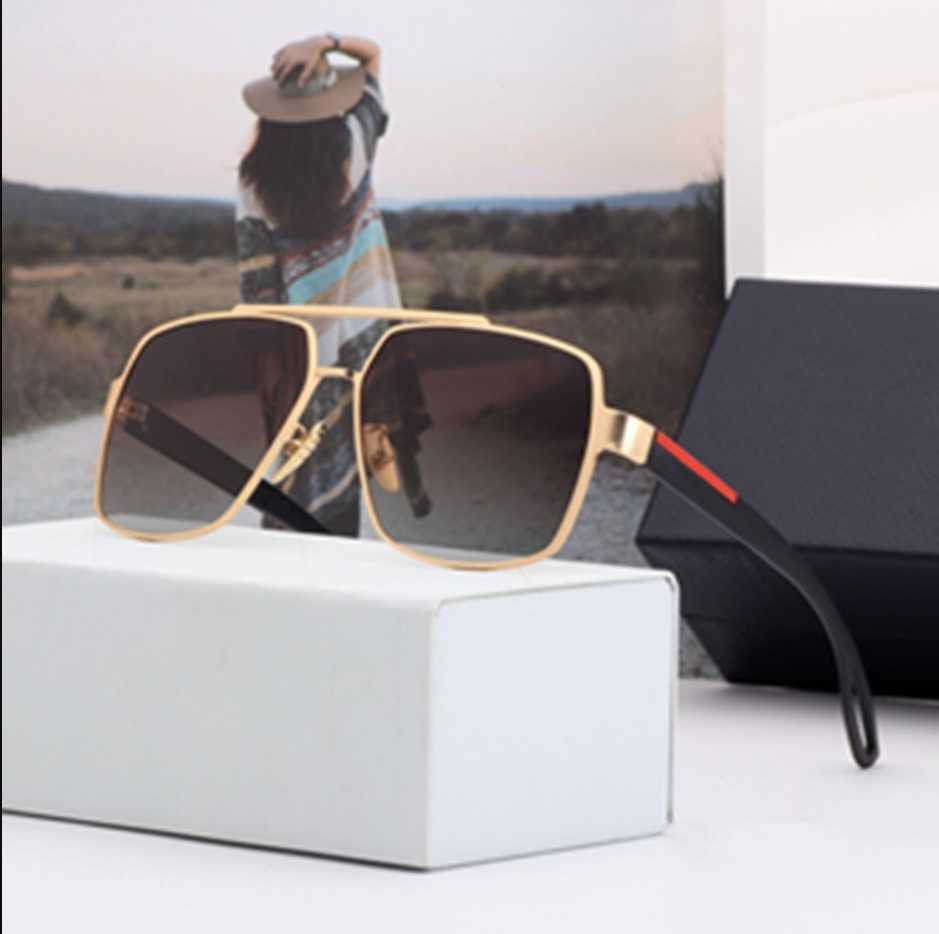 

Mens Designer Sunglasses Women Luxury Sun Glasses Plated Square Frame Brand Retro Polarized Fashion Goggle Occhiali Da Sole Firmati multicolor