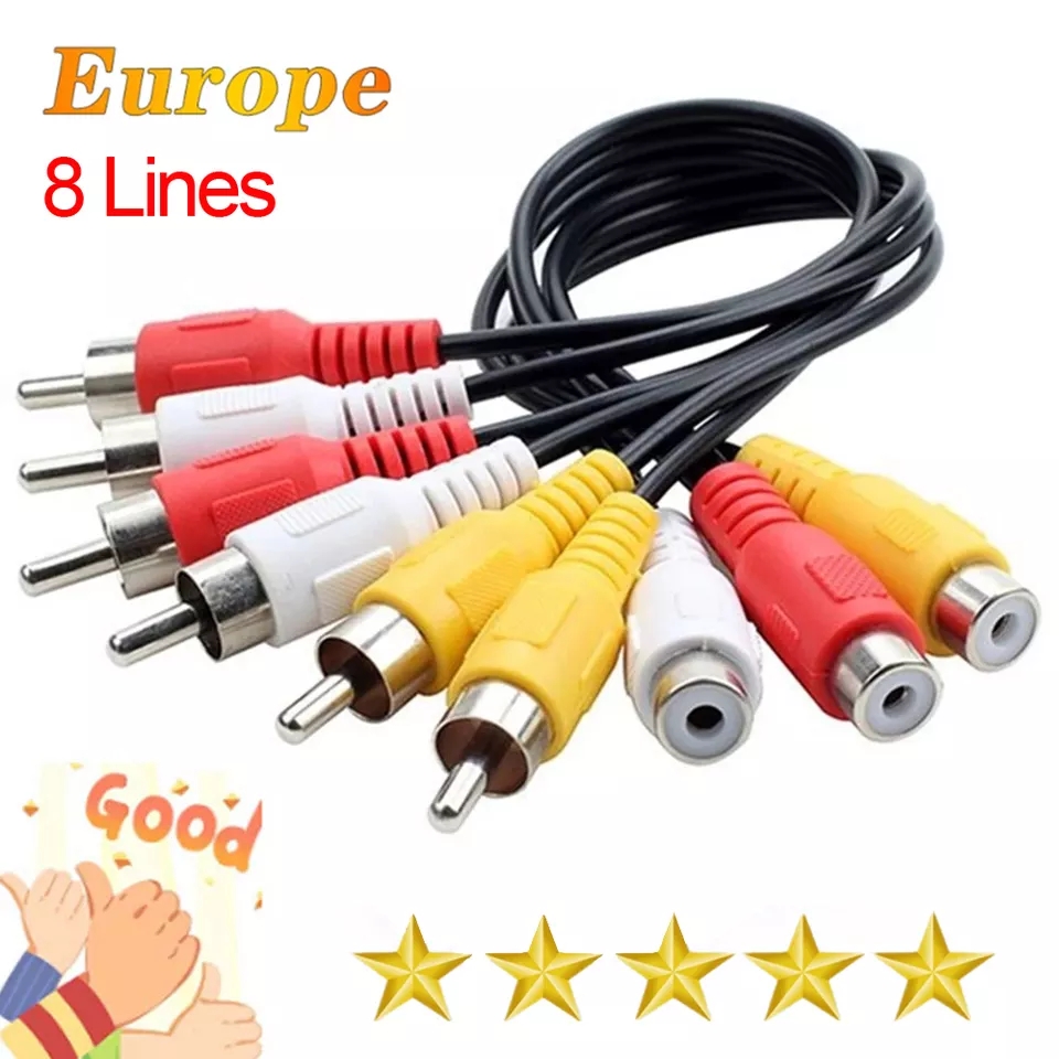 

Video Cable Europe 4K 8 Cline Lines Stable Fast Cccam Oscam for Europe Slovakia Germany DVB-S2 Satellite Receiver