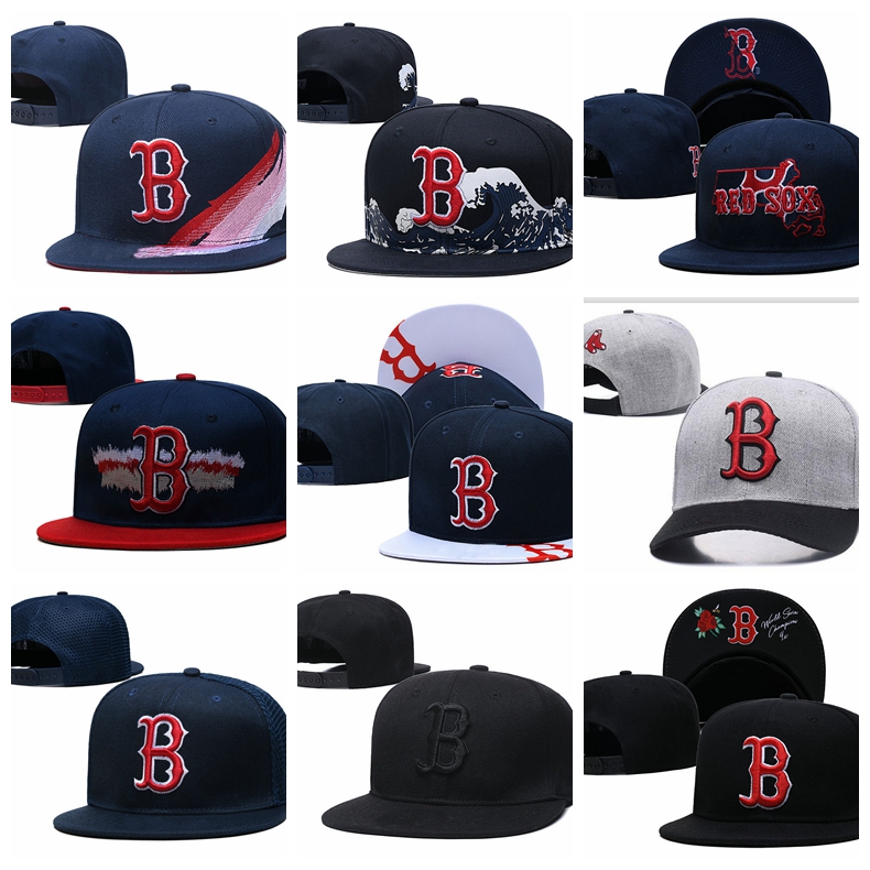 

New Arrival Red Sox B letter Snapback Cartoon Cotton toucas gorros Baseball Caps men women Snapback hats Hip Hop