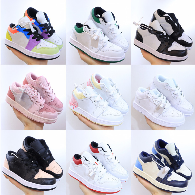 

Wings 1s Kids Basketball Shoes Crimson Tint Gym Red Obsidian Multi-Color nylon tongue Infant Toddler Lace up Sneakers Big Boys Girls Athletic Trainers Se Paint Drip