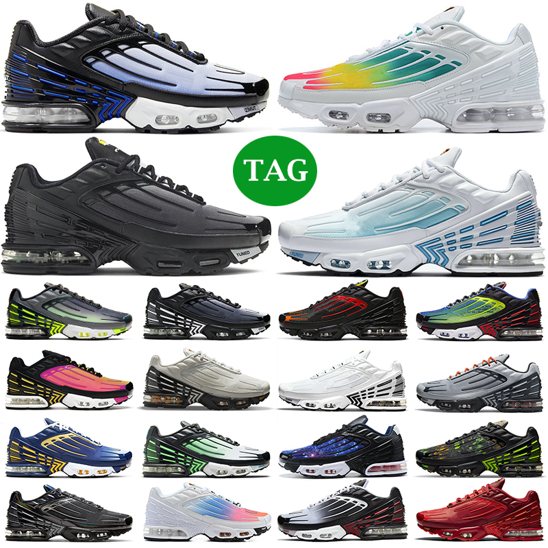 

running tn plus 3 men women shoes Laser Blue Light Bone Yellow Triple Black Multi Color Navy Grey Orange Neon Obsidian mens trainers sports, 25