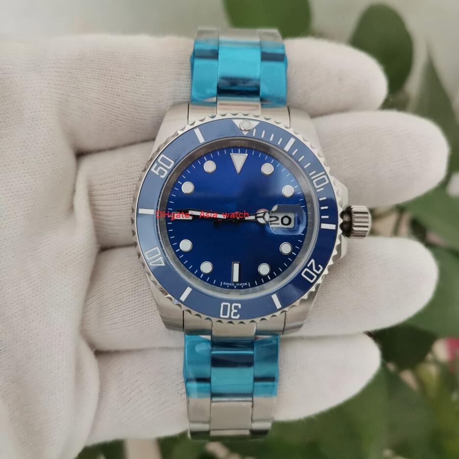 

Top Sapphire High quality Wristwatches 116610 Automatic mechanical Asia 2813 movement Blue Dial Ceramic Bezel 40mm Mens Watch Watches