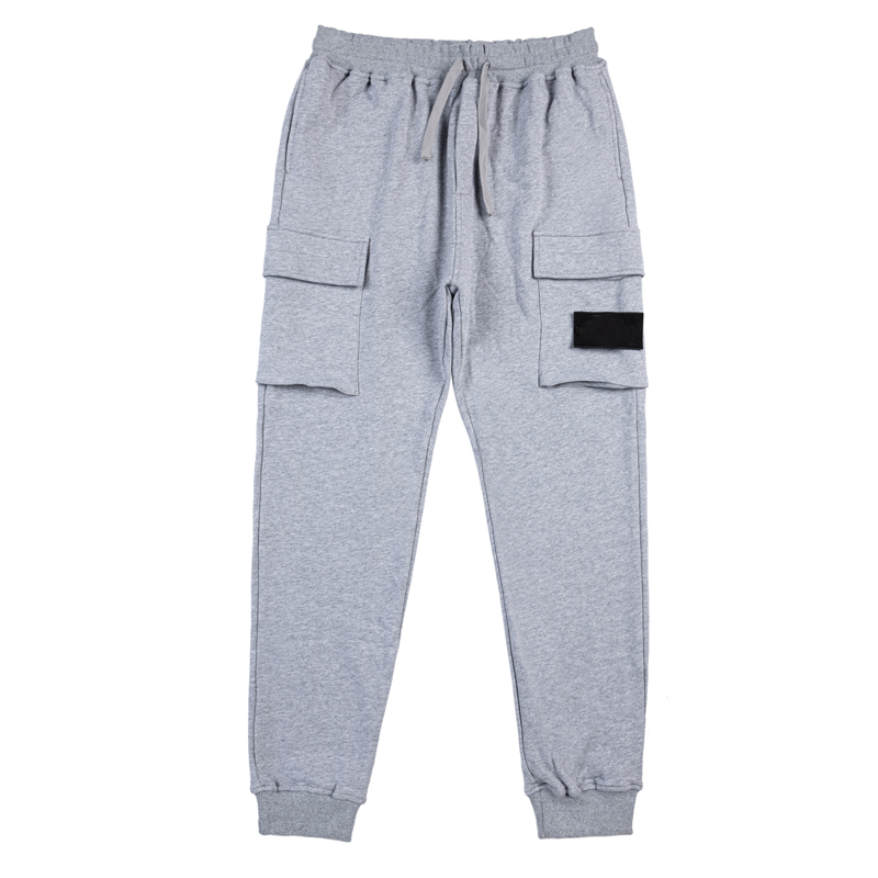 

and Men's pants American spring autumn solid-color sweater pants thin loose bundle foot tide brand Hong Kong wind sports leisure nine-minute pant I24D, Black-st-2299