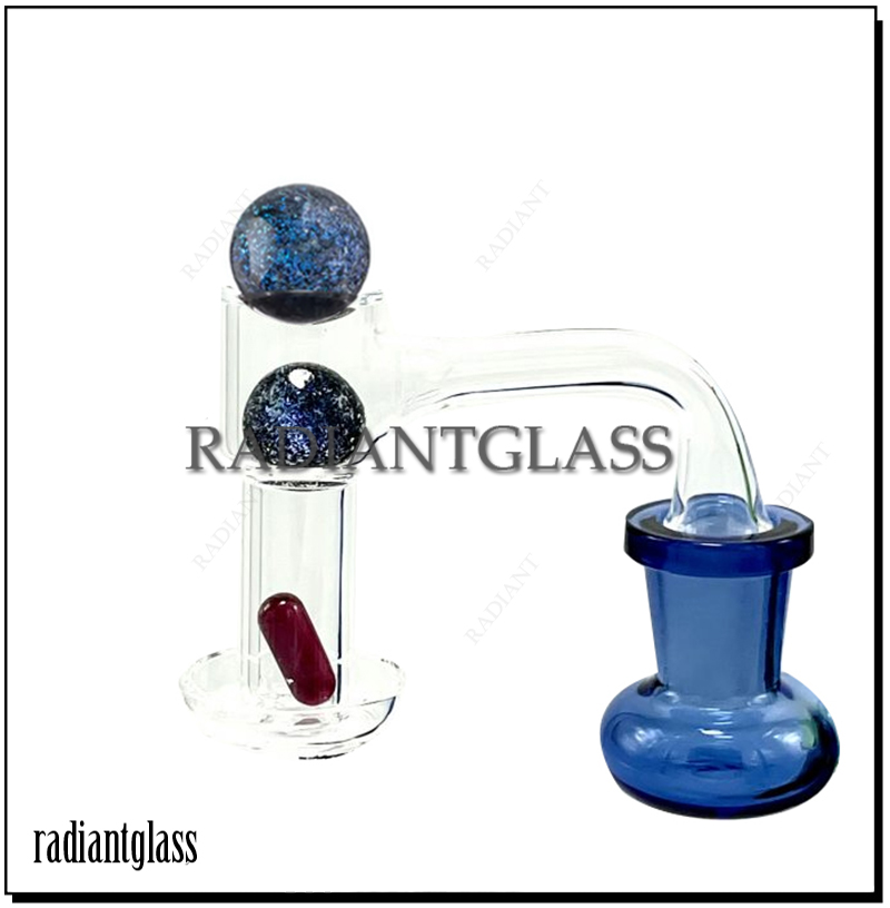 

Two Style Terp Slurper & Beveled Edge Quartz Banger Accessories with Terp Pearl Ruby Pill For Glass Hookahs Bongs Oil Rigs Water Pipes