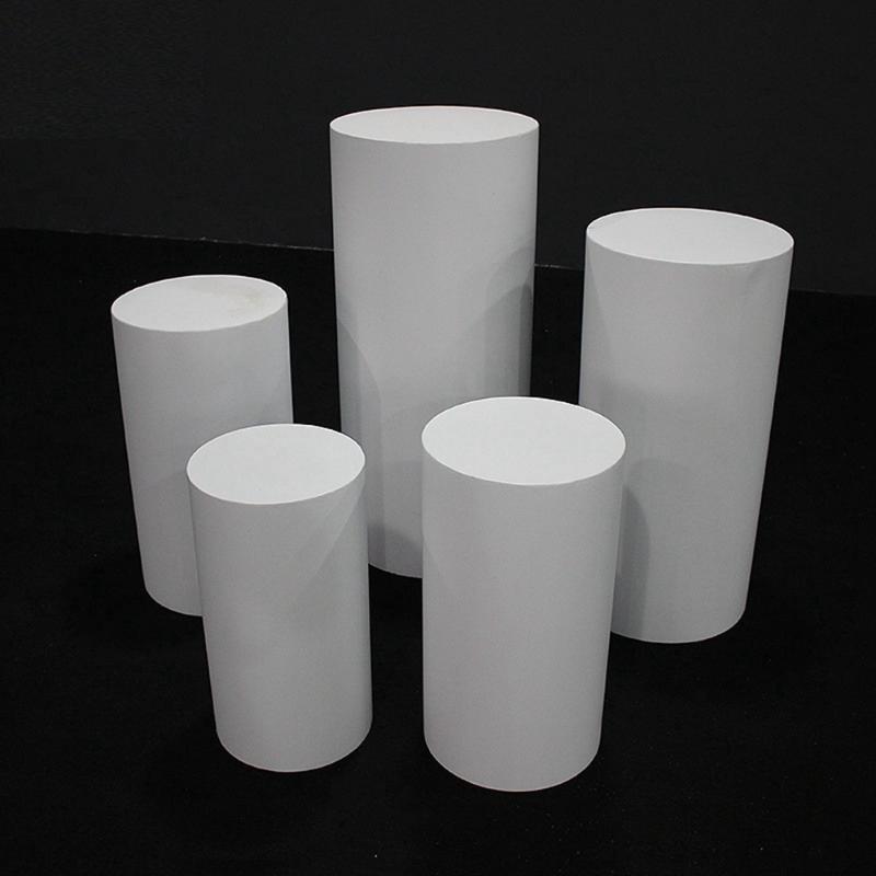 

Party Decoration 2022 Round Floor White Cake Table Pedestal Stand Cylinder Plinth DIY Wedding Decorations