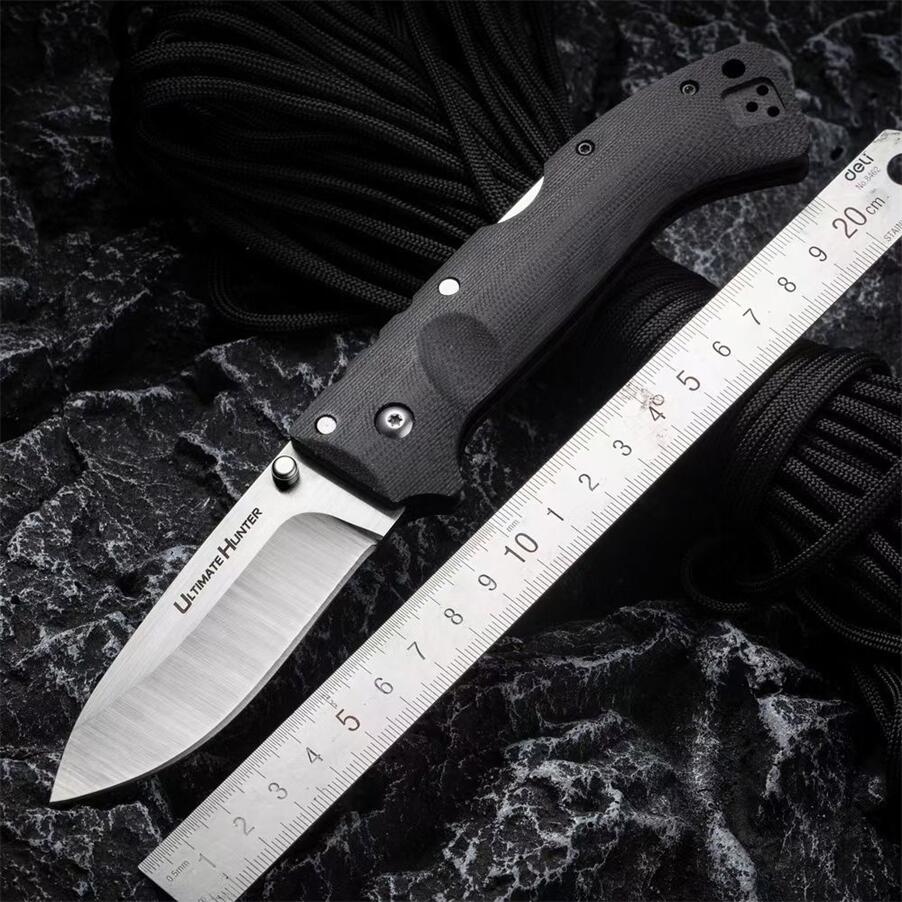 

Cold Steel 30ULH Ultimate Hunter Folding Knife Nylon Fiber Pocket Survival Hunting Tactical Outdoor Camping Rescue New EDC Knives 26S 26SXP AD-10 AD15 62L SR1