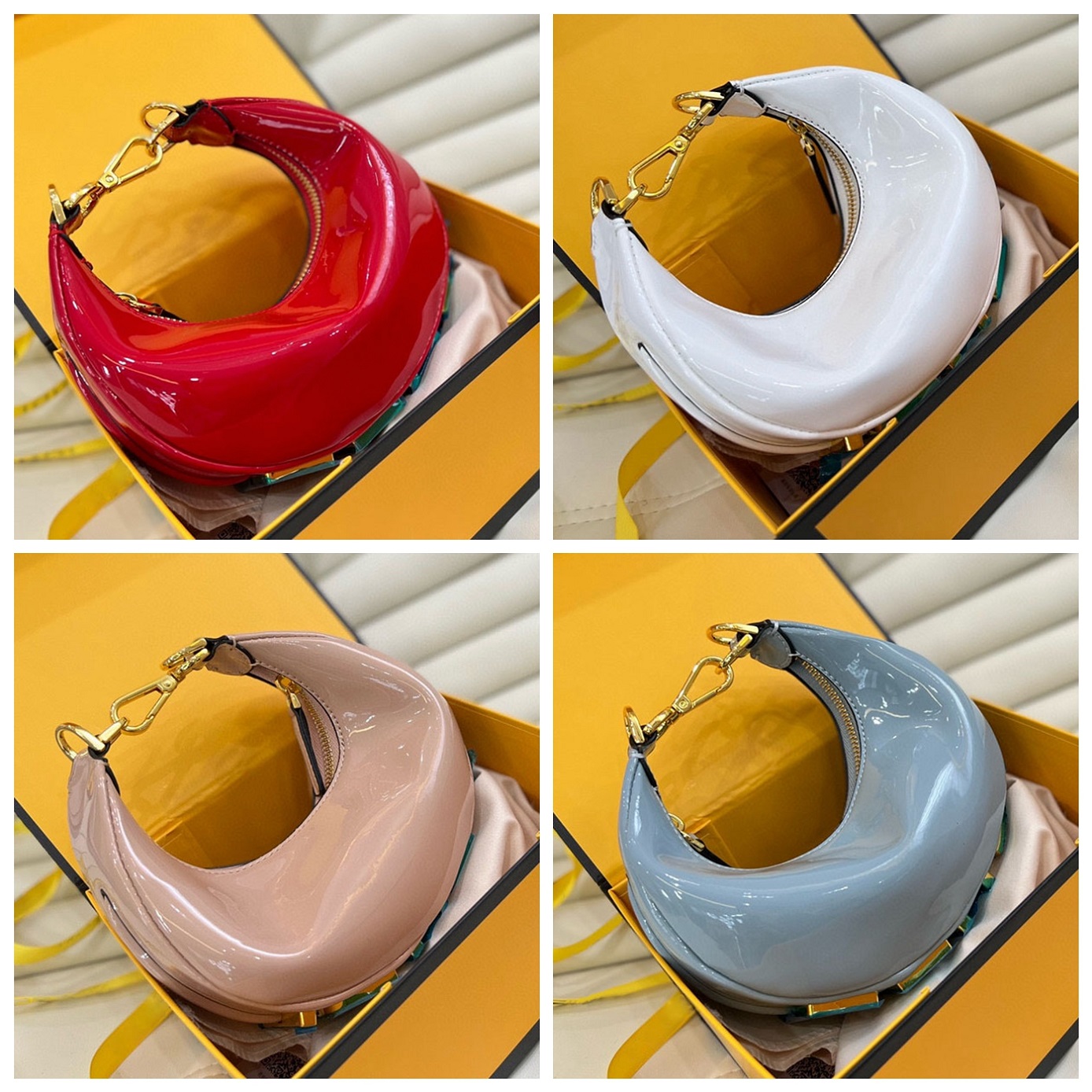 

5A Designer Bag Luxury Purse Italy Brand Shoulder Bags Leather Handbag Woman Crossbody Messager Cosmetic Purses Wallet by shoebrand S84 05, #30 box