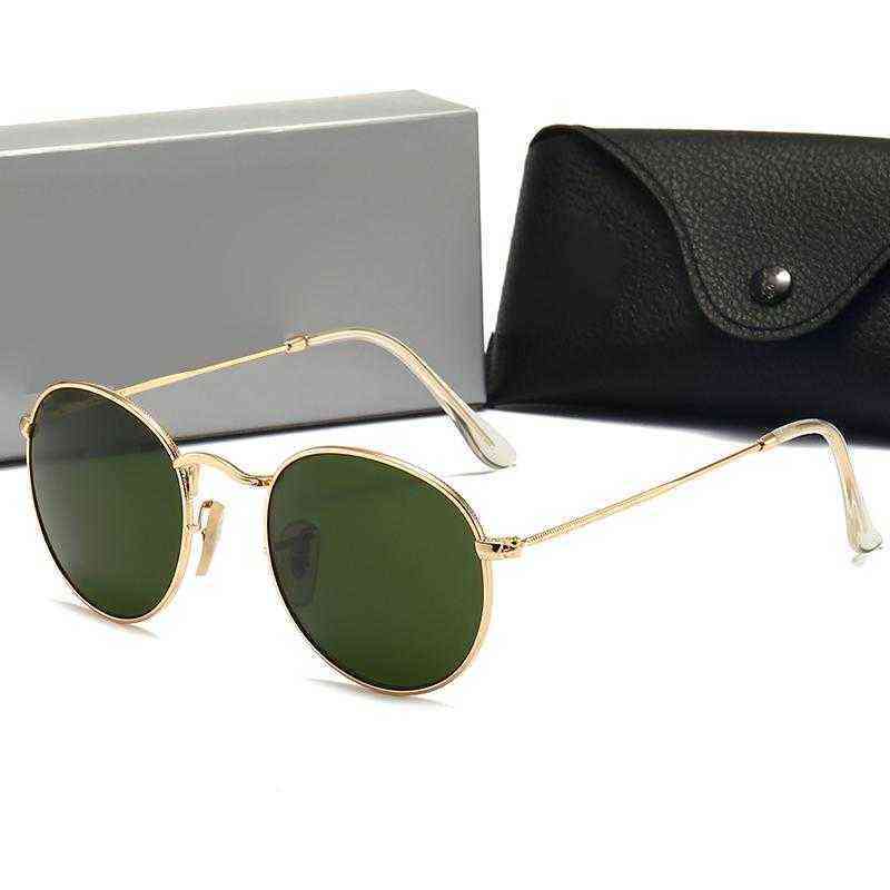 

Fashion Round Sunglasses Design Uv400 Eyewear Metal Frame Tr90 Sun Glasses Men Women Mirror Pol Cix Raies Ban Oakleies216t 9wholesale s1