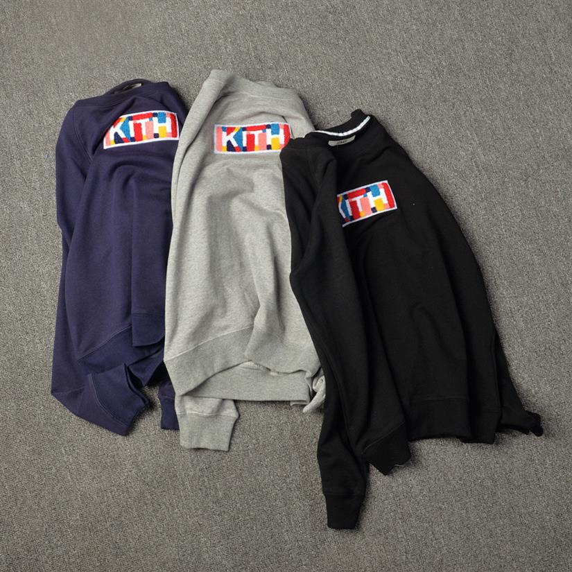 

Brand KITH Logo Mens Hoodie Designer pullover Fashion Hoodies Men Women Sport letter embroidery Sweatshirt Streetwear -XL Thick H232P, Supplement (not shipped separately)