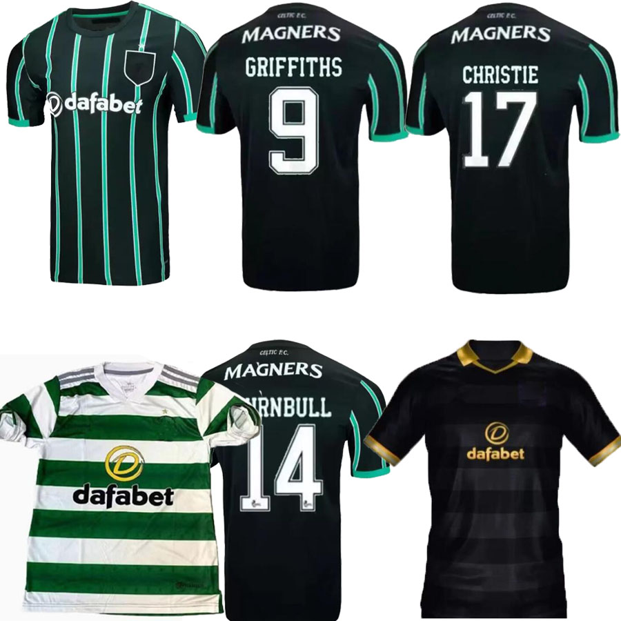 

22 23 Celtic away home soccer jersey JOTA AJETI 2022 2023 Mens Kids ABADA MCGREGOR TURNBULL KYOGO STARFELT CARTER-VICKERS BABY JUNIOR INFANT football shirt kit, Green
