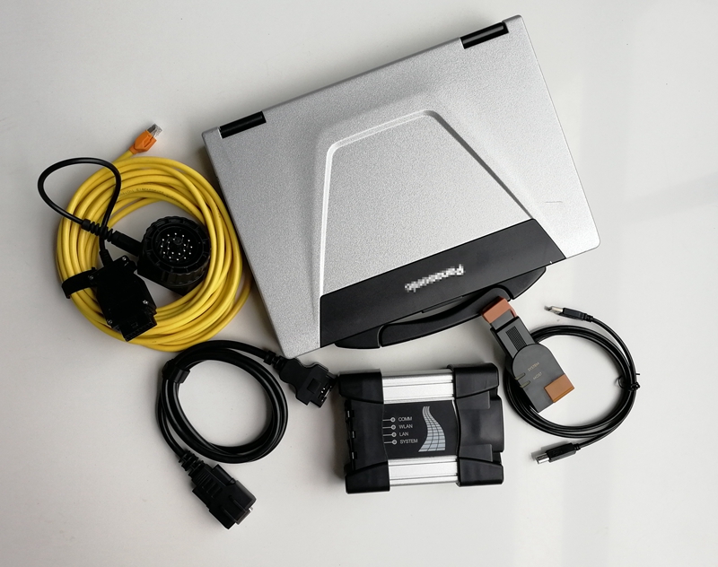 Voor BMW ICOM Volgende Auto Diagnostic Programming Tool A2 met tweedehands computer CF52 4G ToughBook Laptop 1TB HDD V01.2023 Software