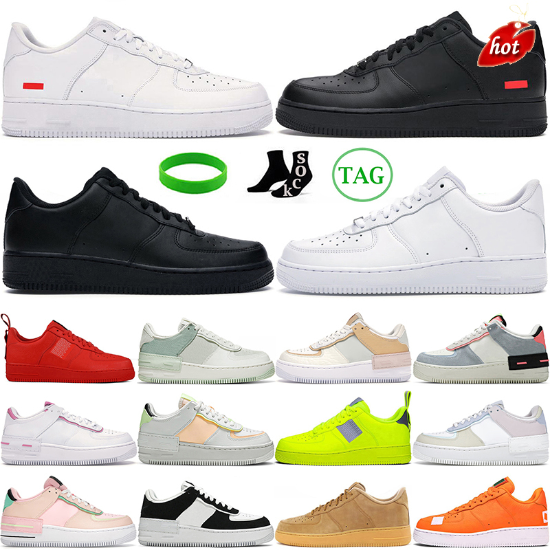 

Force Air 1 Af1 Airforce 1 Running Shoes Triple White Black Kindness Day Flax Pale Ivory Spruce Aura Go the Extra Smile Mystic Navy Mens, Color#32