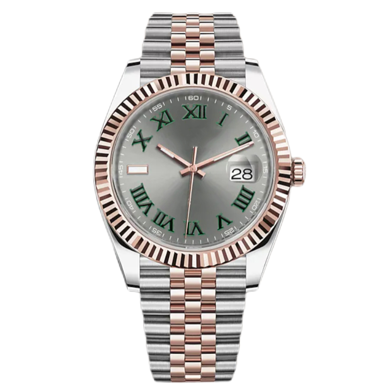 

2022 Men Watch Automatic Mechanical Watch Big Magnifier 41mm 904L steel Sapphire Mens Watches Male Wristwatches waterproof Luminous Rose gold orologio, Tool