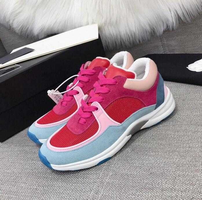 

designer sneaker men women reflective casual shoes Genuine Leather sneakers party velvet calfskin mixed fiber top quality shoe 05, Color 11