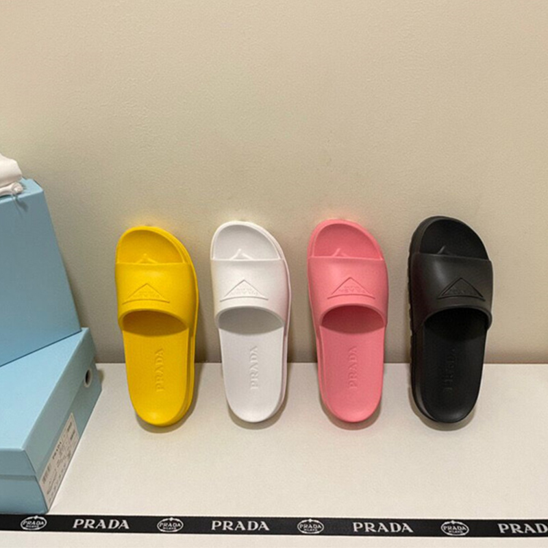 Dupe Designer Appartements Sandales Diapositives Femmes Pantoufles De Mode Luxurys Floral Pantoufle En Caoutchouc D'été Plage Chaussures EU35-45