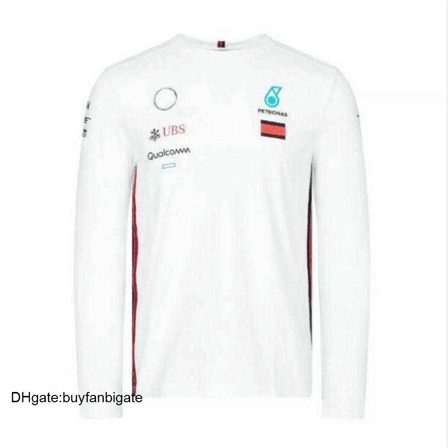 Petronas Mercedes Amg Sweatshirts t Shirts F1 Formula One Racing Mens Women Casual Long Sleeve T-shirt Benz Lewis Hamilton Team Work Clothes SFL1