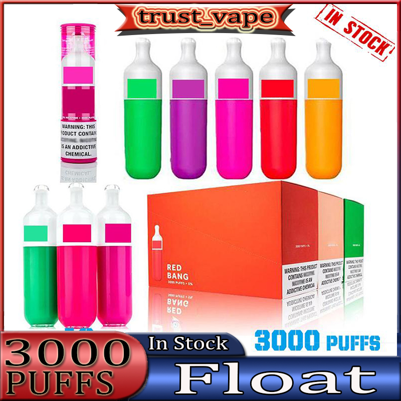 

FLOAT Disposable Pod Device Kit E cigarettes 3000 Puffs 1100mAh Battery Prefilled 8ml Pods Cartridge Vape Stick Pen