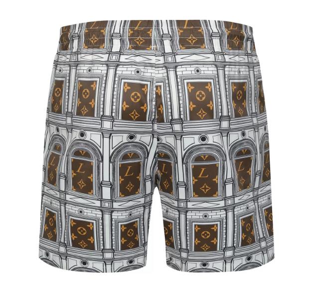 

Entspannte Herren Shorts Luxury Designer Menswear Casual Party Kurzer Klassische Mann Sport Shorts Männer Gemischte Farbe Nähen Marke Mode Frühling Sommer M, Blue