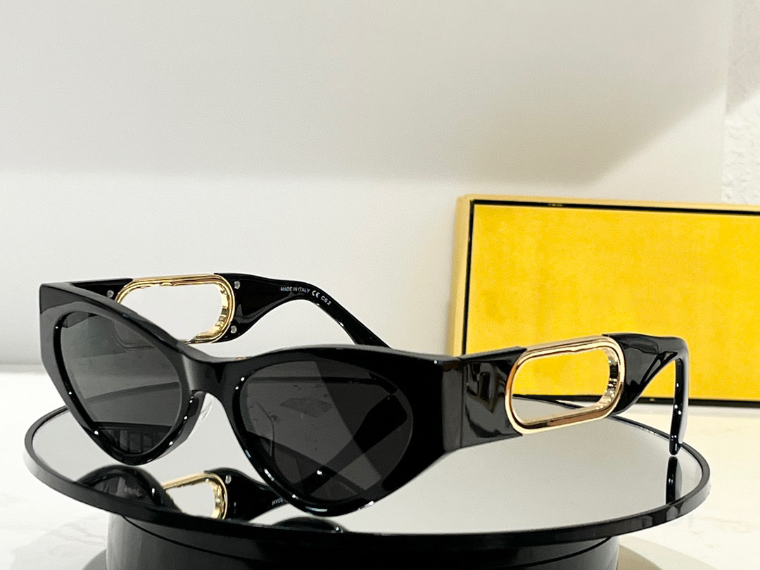 

locs Sunglasses For Men and Women Summer Cat Eye Style Anti-Ultraviolet Retro Plate Plank Special Full Frame Eyeglasses Random 8UB5