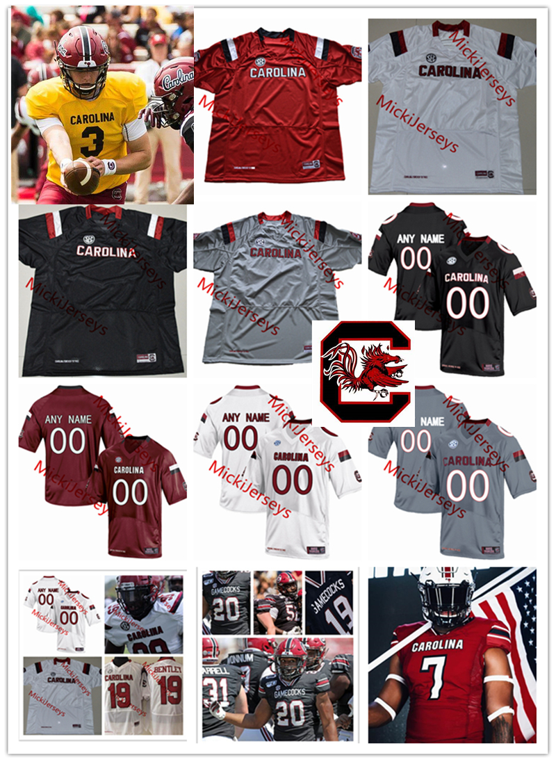 

NCAA Custom uofsc Stitched College Football Jersey 62 Tyshawn Wannamaker 16 Hot Rod Fitten 55 Jakai Moore 74 Vincent Murphy 58 Mark Fox 89 Ger-Cari Caldwell Jerseys, Grey retro