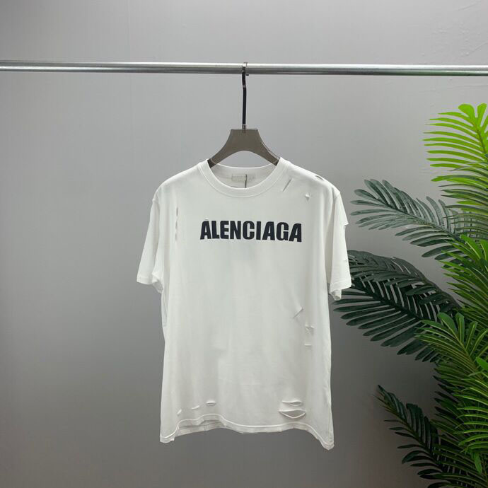 

2022ss Spring/Summer Trend Fashion Short Sleeve T-Shirt High Quality Jacquard Women's Men's Clothing Size m-xxxl Color Black and White g43s2