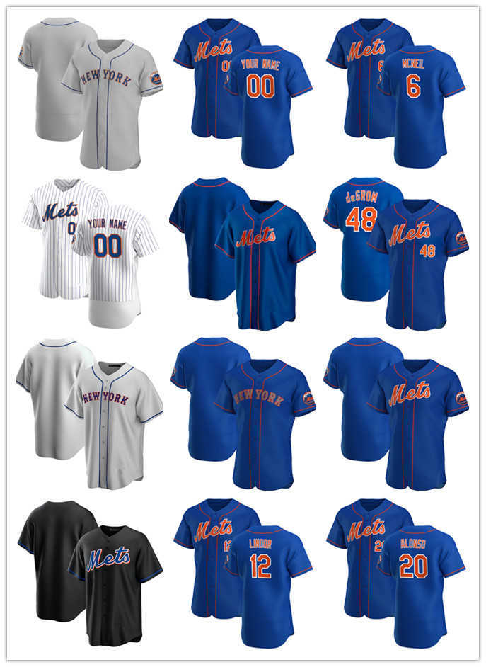 

Custom Jersey Mens women Youth New''York''Mets''0 Marcus Stroman 6 Jeff McNeil 20 Pete Alonso 31 Mike Piazza Baseball Jerseys, Color