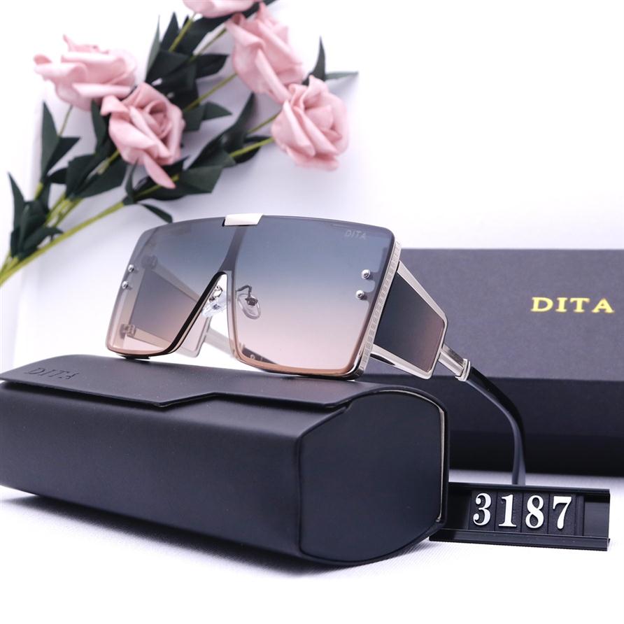 DITA Luxury Designer sunglasses Women men classic trendy aviator uv protection Antireflection The unloadable wooden temples are si2656