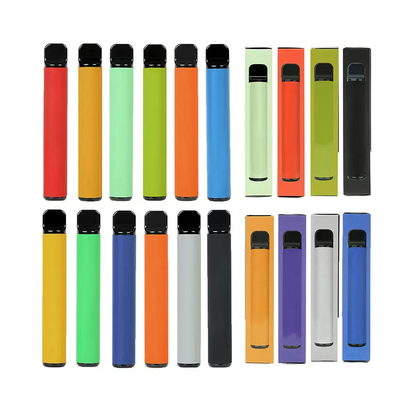 

800 Puffs Bar Plus Disposable Vapes Device Pod Electronic Cigarette 32 Color 550 mAh 5% Vapor In Stock