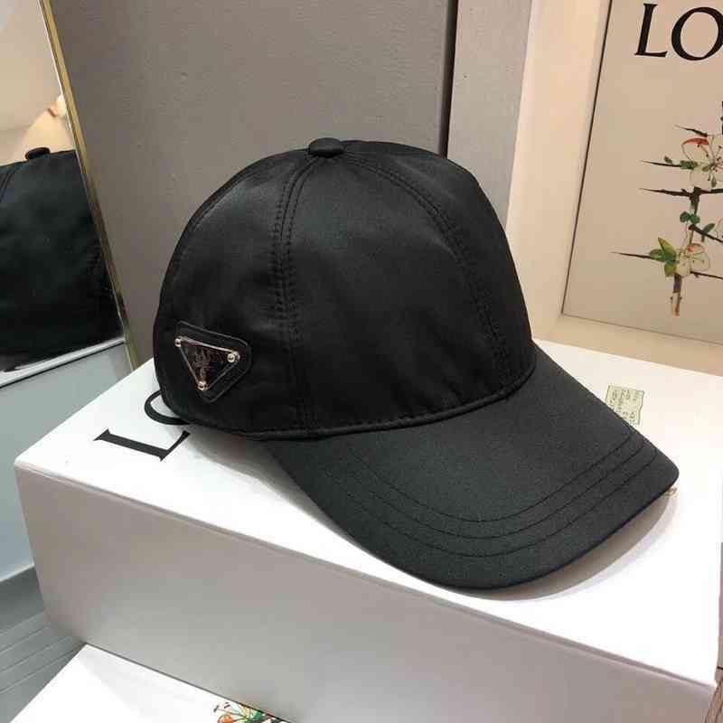 

Designers Hat Luxurys Baseball Caps European and American High End 2020 New Goods p Family Heavy Industry Triangle Men's, Black