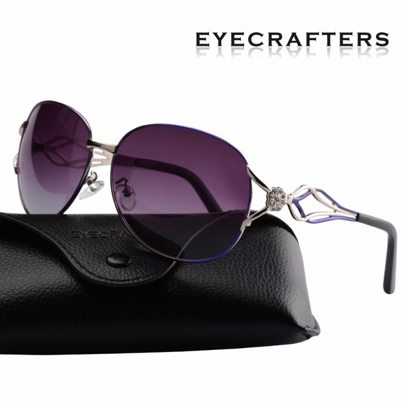

Sunglasses Eyecrafters Female Designer Womens Polarized Retro Vintage Fashion Ladies Mirrored Eyewear Shades Purple
